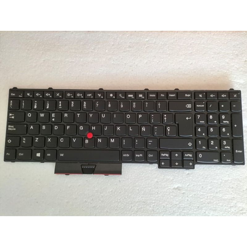 GENERICO - Teclado  para Laptop  Lenovo  THINKPAD  P50,  P51,  P70 Retroiluminado