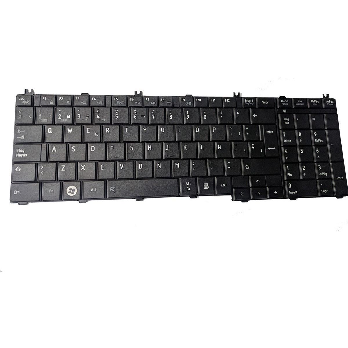 GENERICO - Teclado  para Laptop Toshiba SATELITE C650,  C655