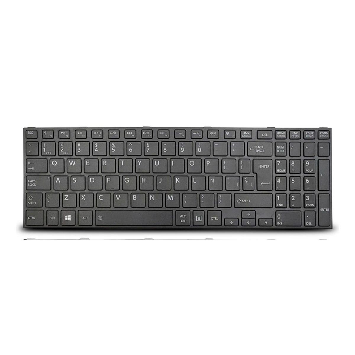 GENERICO - Teclado  para Laptop Toshiba SATELITE C50b, C55c