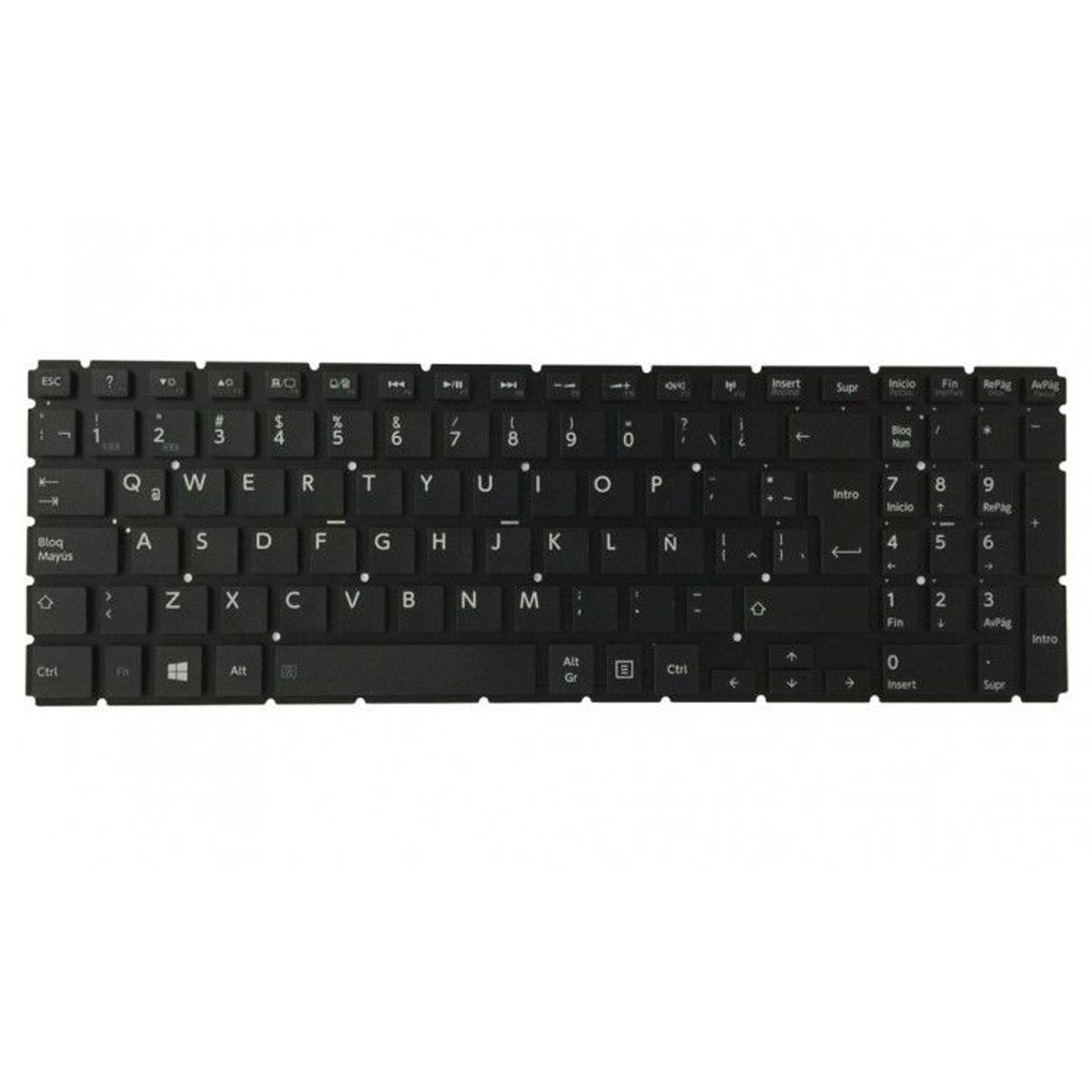 GENERICO - Teclado  para Laptop Toshiba SATELITE  L50-B, L55-C