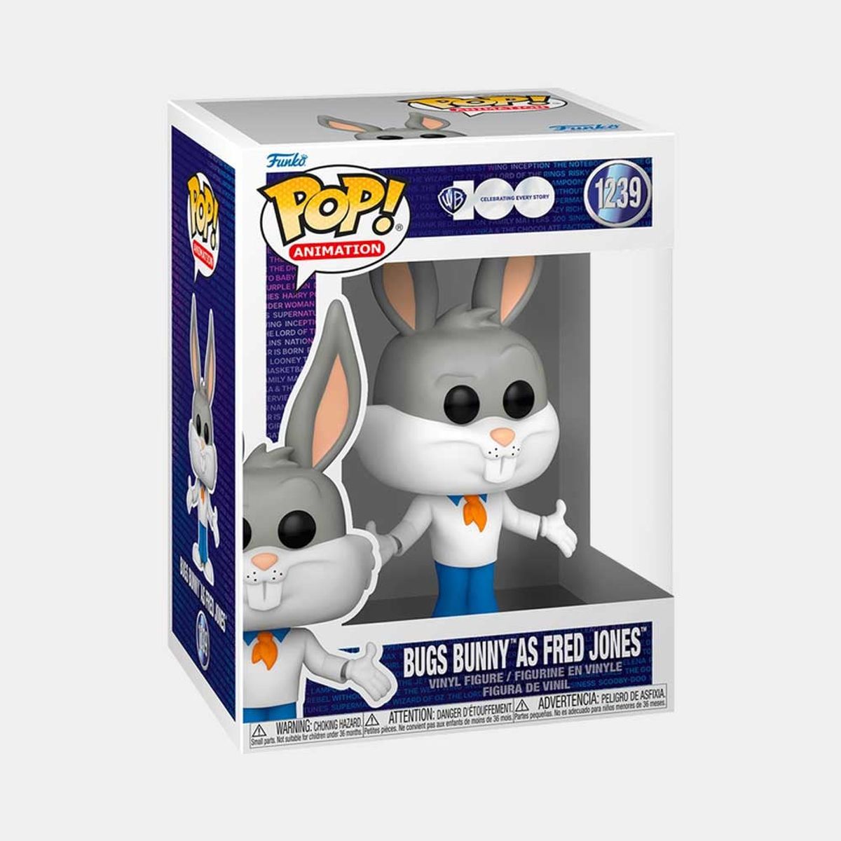 FUNKO - FUNKO POP WARNER BROS 100 ANNIVERSARY - BUGS BUNNY AS FRED
