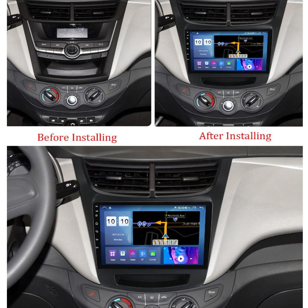 GENERICO - Autoradio Android Chevrolet Sail 2014 - 2020 cámara Gratis