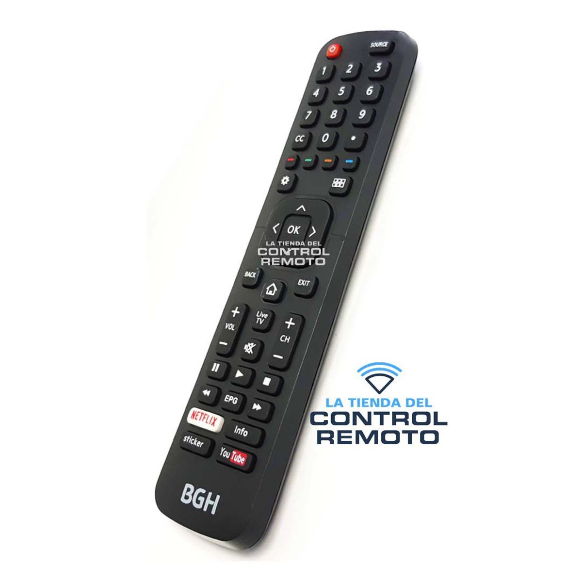 BGH - Control Para Tv BGH Smart Tv Led