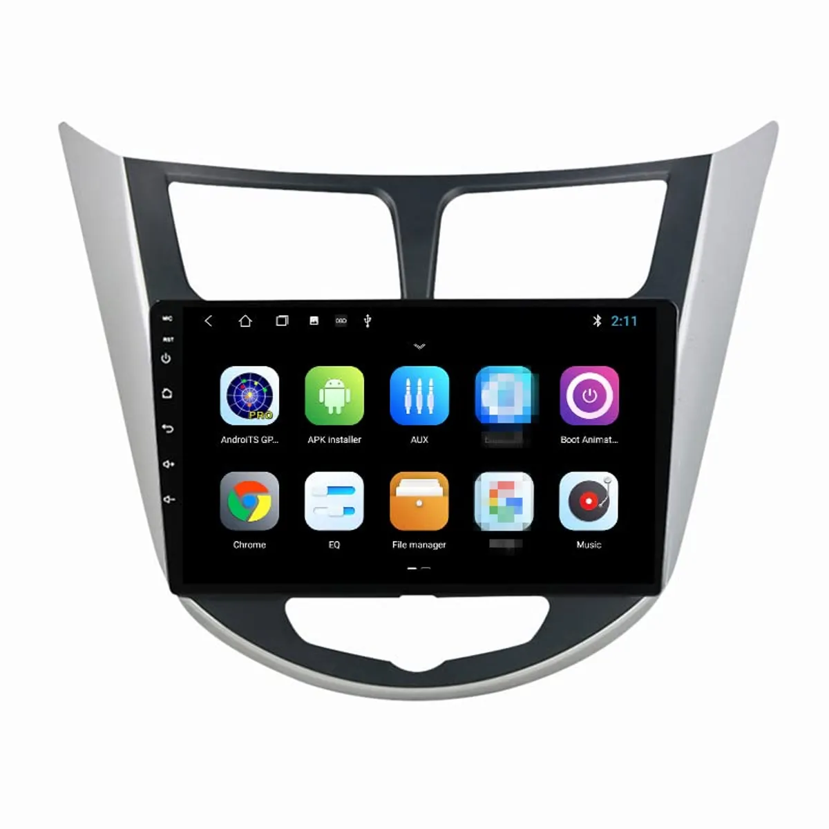 GENERICO - Autoradio Android Hyundai Accent 2011-2020 cámara Gratis