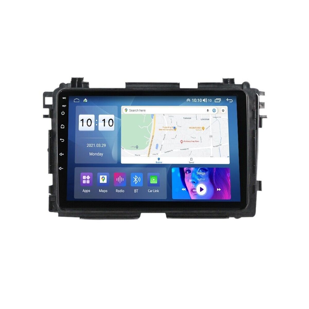 NAVIFORCE - Autoradio Android Pantalla Honda HRV 2014-2021  Carplay