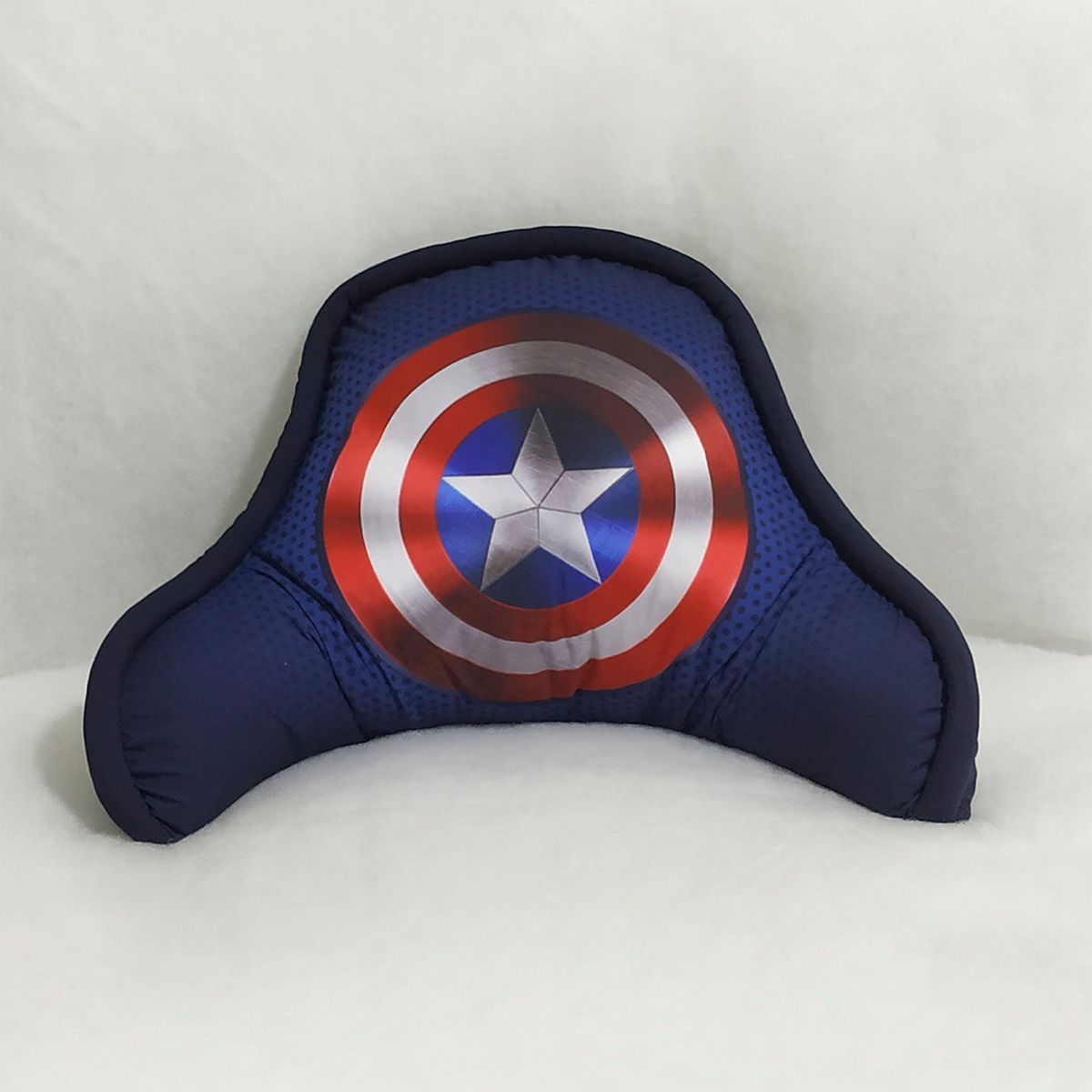AMADEUS HOME - Almohada Anatómica para Espalda Capitán América ¡Forro Lavable