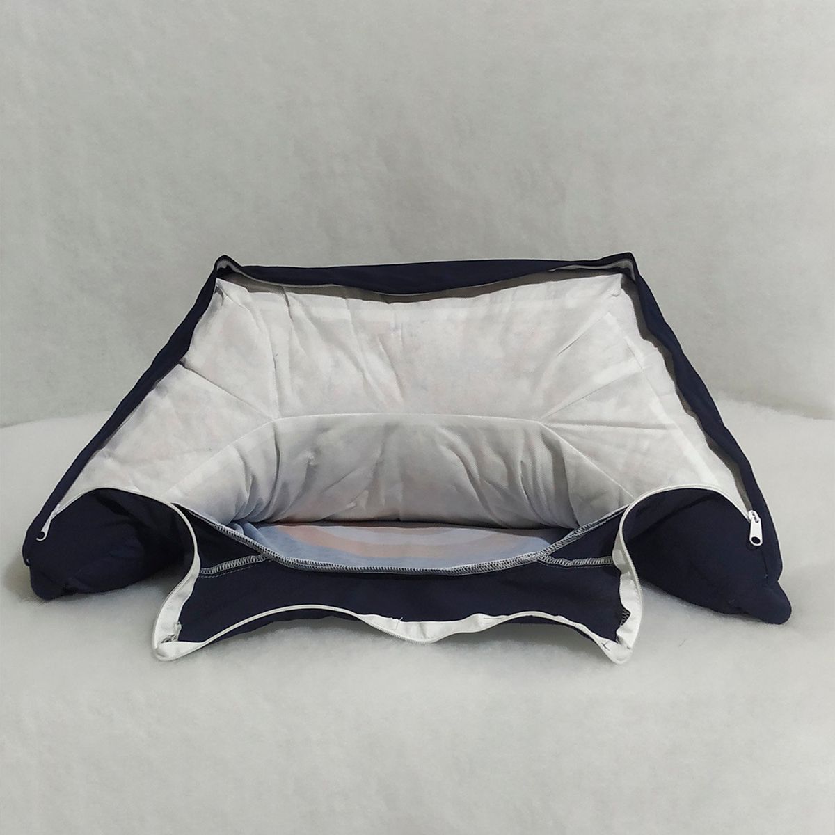 AMADEUS HOME - Almohada Anatómica para Espalda Capitán América ¡Forro Lavable