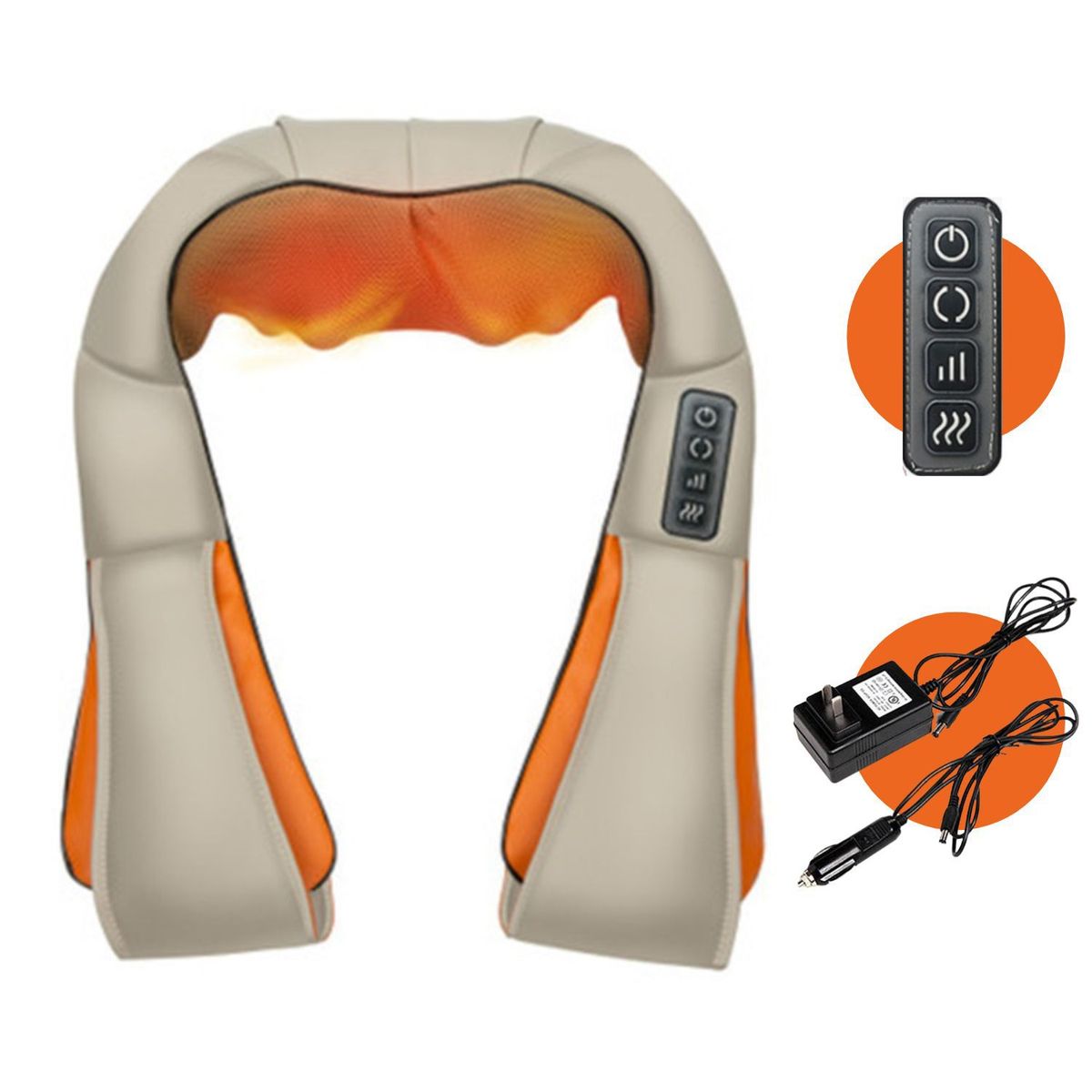 XTREME SPORT - Masajeador de Cuello Hombros Espalda y Brazos Infrarojo