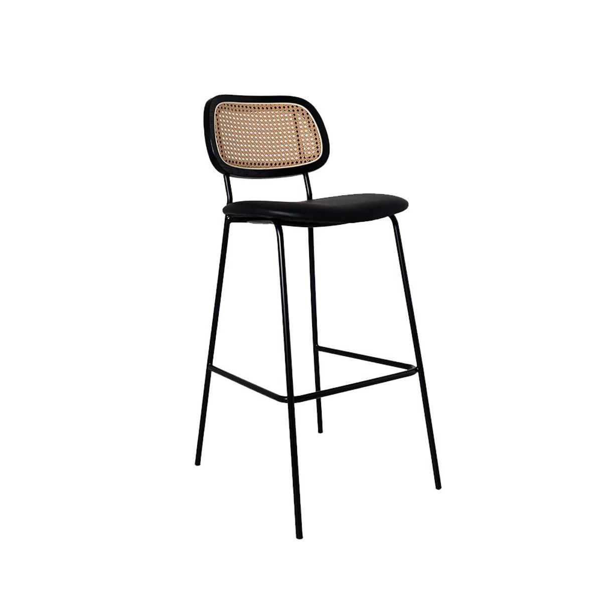 NIHM - Silla  Bar Zorita Negro 65 cm