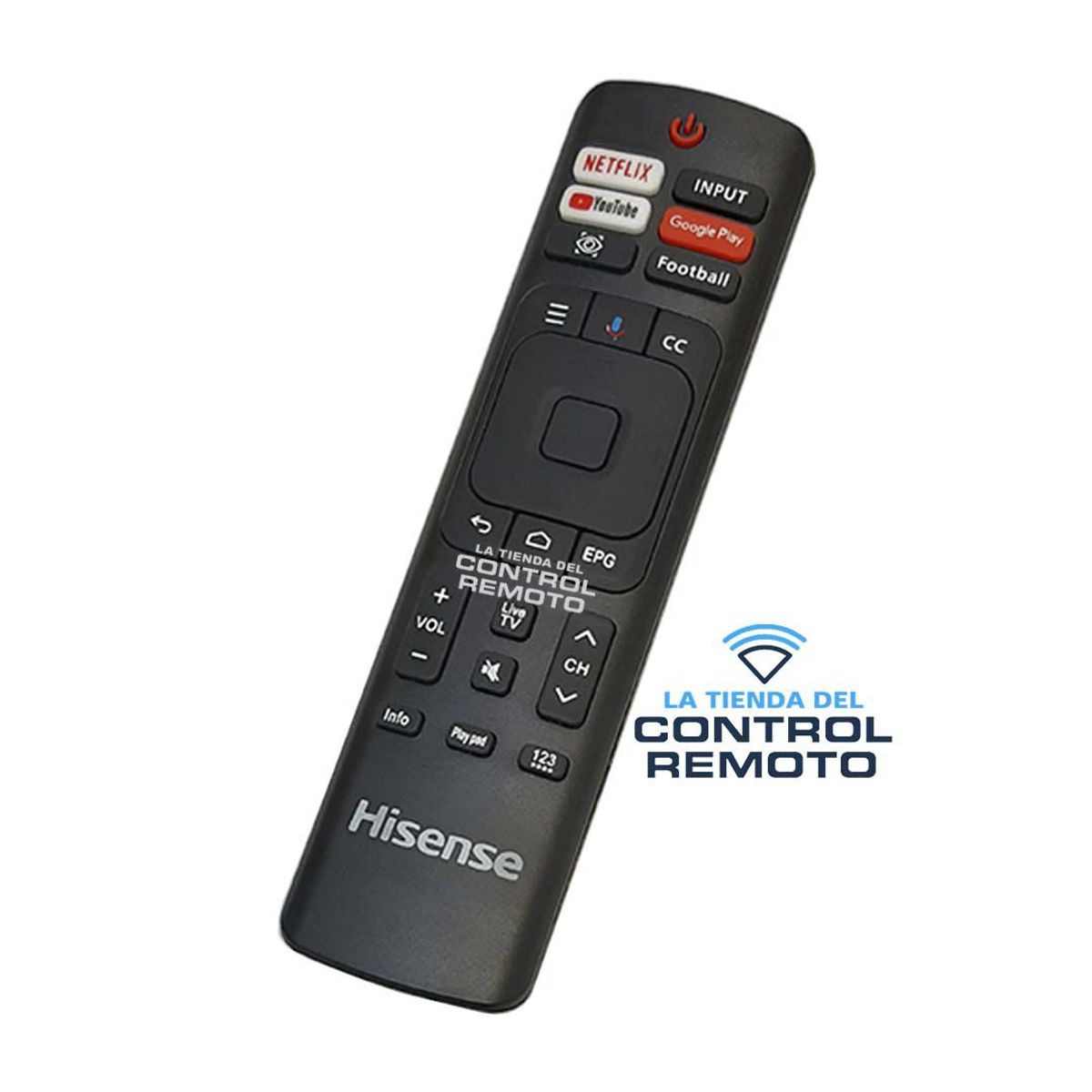 UNIVERSAL - Control Hisense Smart Tv 4k 55rg 50rg Z7b7