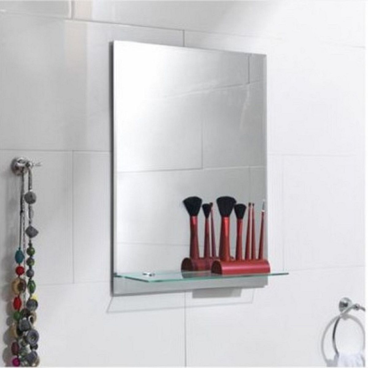 GENERICO - espejo para baño con repisa 60x 45 Sensi D´Acqua