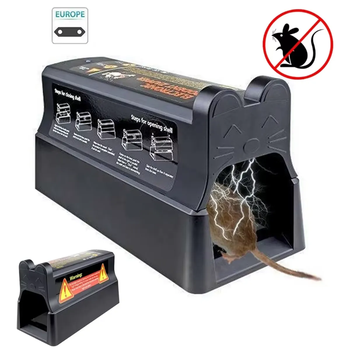 GENERICO - TRAMPA ELECTRONICA RECARGABLE PARA RATAS RATONES