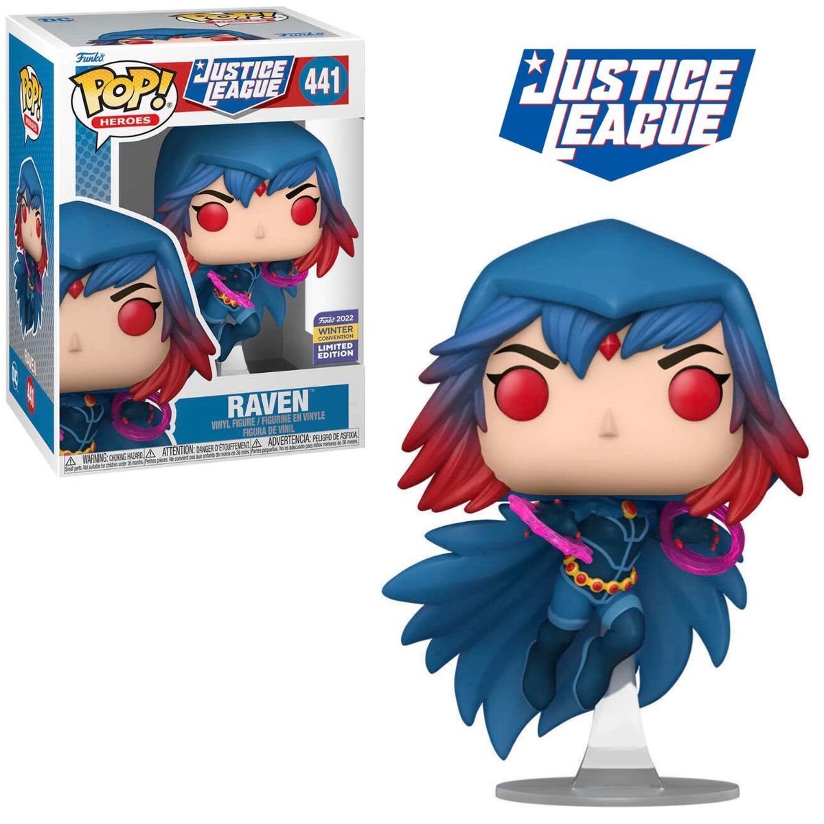 FUNKO - Funko Pop Raven - Justice League Winter Convention