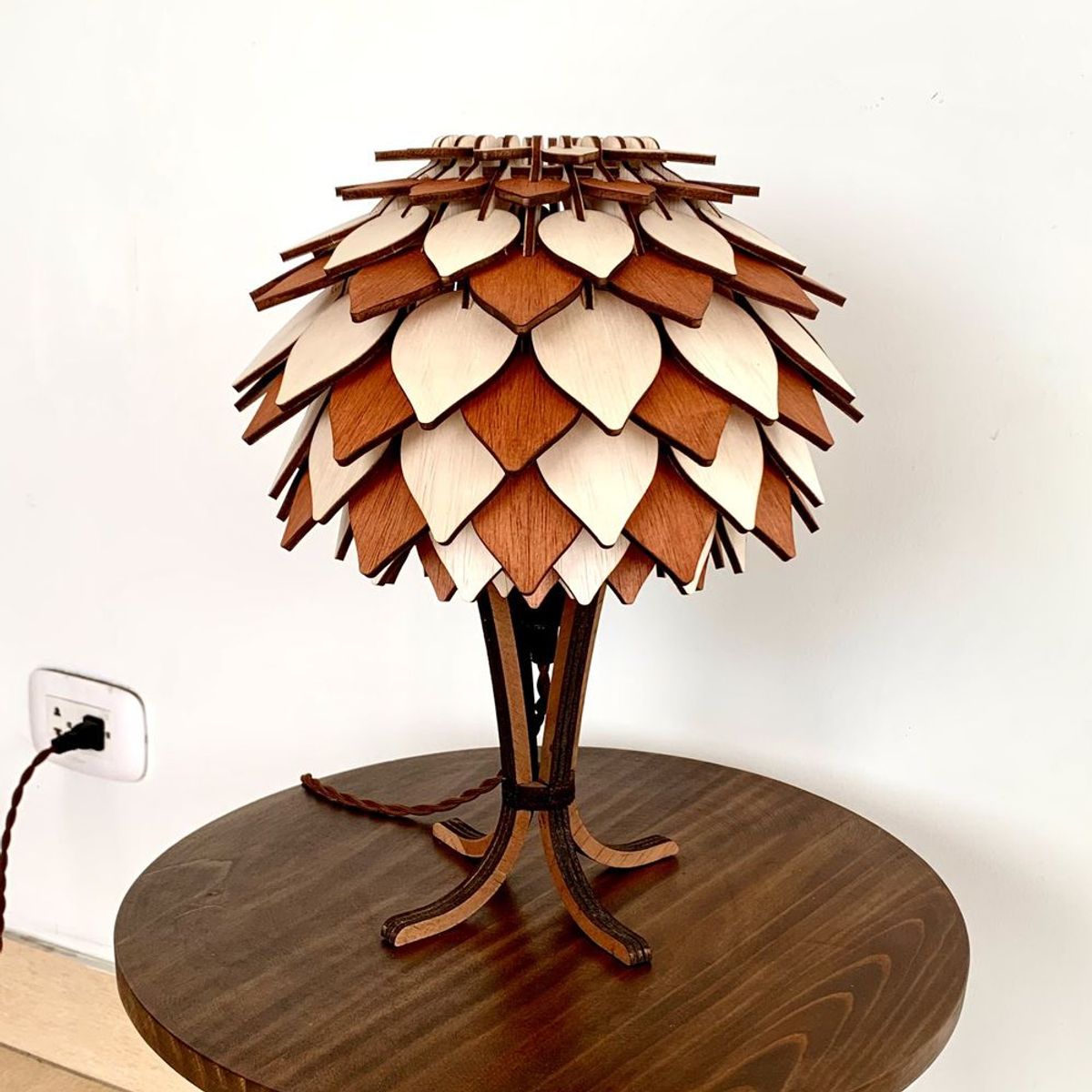 GENERICO - Lámpara de mesa Edw-Art Estudio Modelo Mini Blossom Spring Luz Cálida