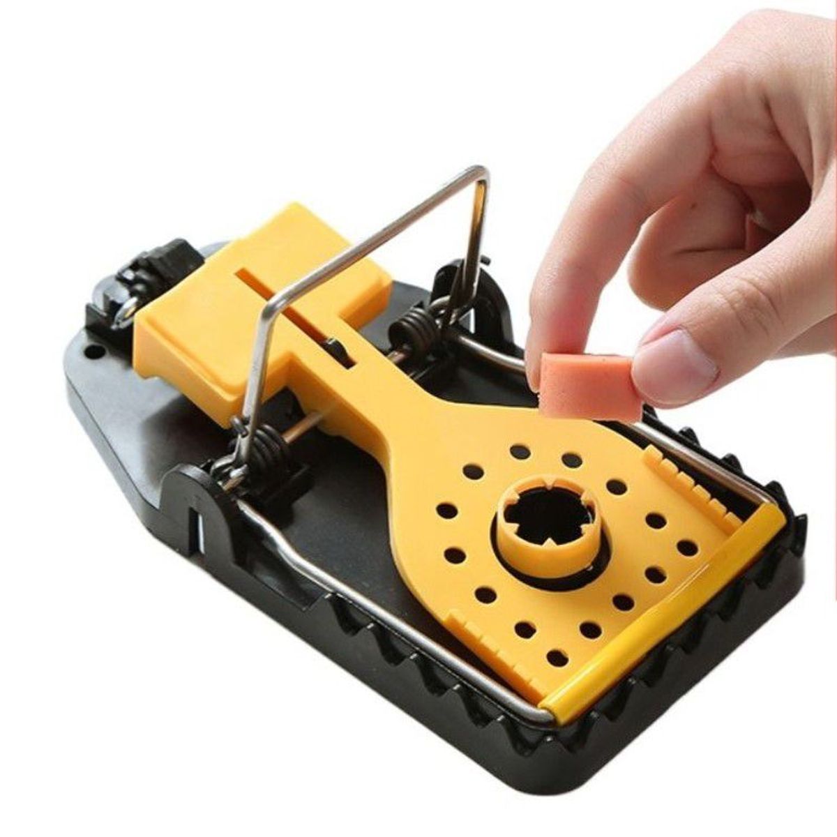 GENERICO - TRAMPA PARA RATAS RATONES X 3 UNIDADES TAMAÑO GRANDE MUY UTIL.