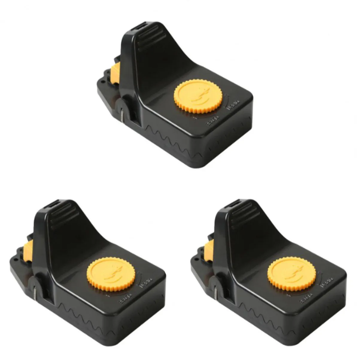 GENERICO - TRAMPA PARA RATAS RATONES X 3 UNIDADES TAMAÑO GRANDE MUY UTIL LID