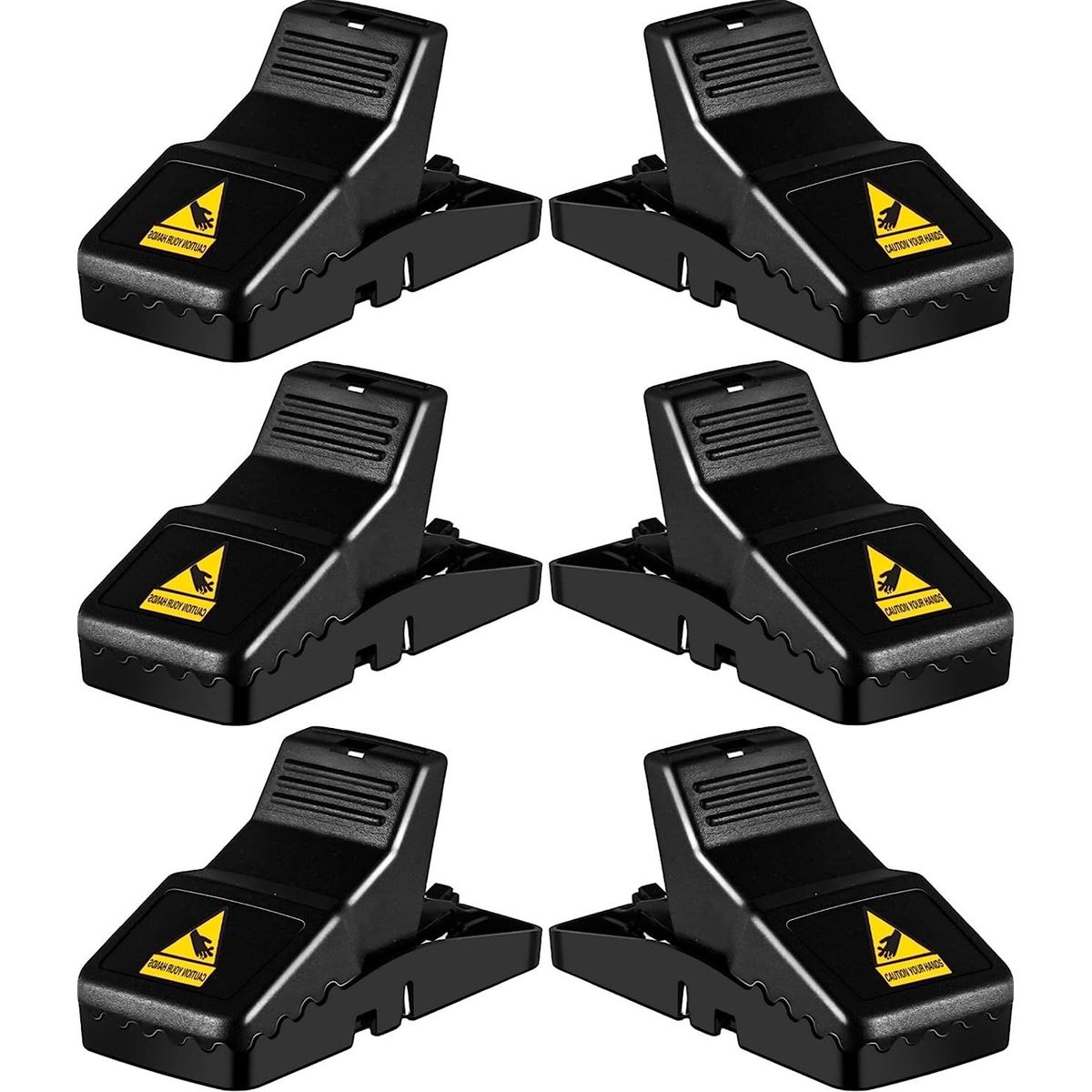 GENERICO - TRAMPA PARA RATAS RATONES X6 UNIDADES MUY UTIL W