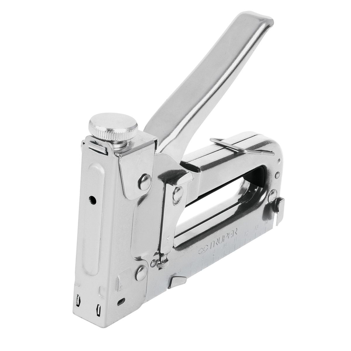 TRUPER - Engrapadora tipo pistola para ¼",5/16", 3/8", con 200 grapas