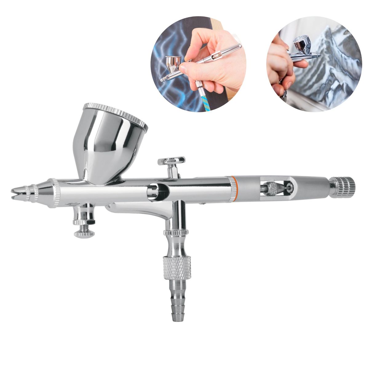 TRUPER - Aerógrafo de gravedad con vaso fijo Truper