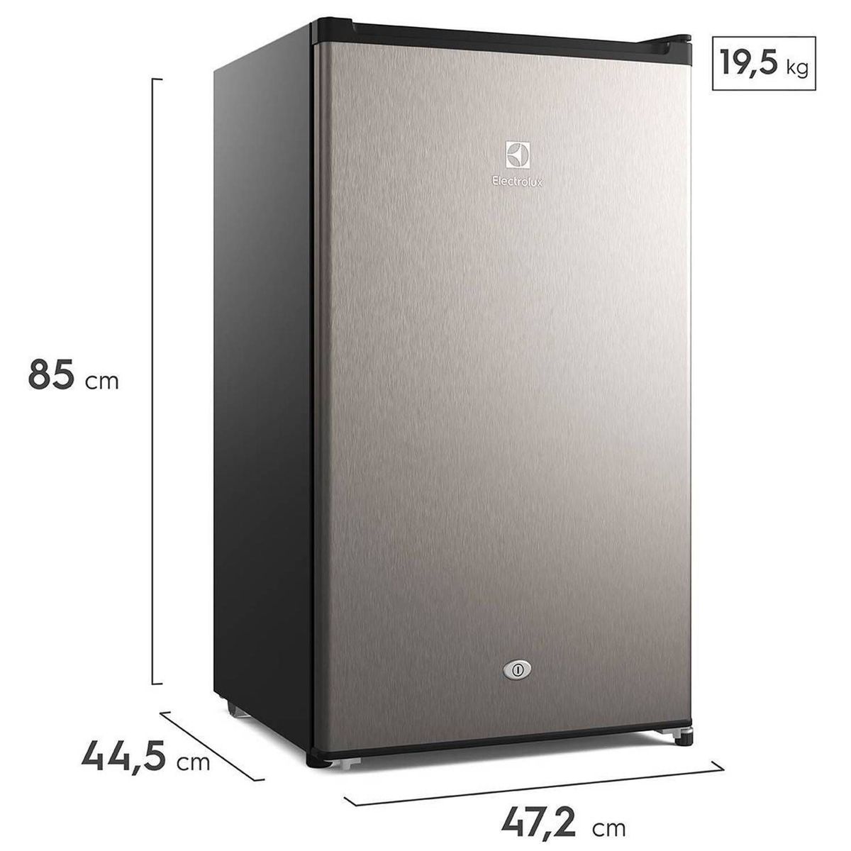 ELECTROLUX - Frigobar Electrolux 90L Premium Gris ERD090G2HWG