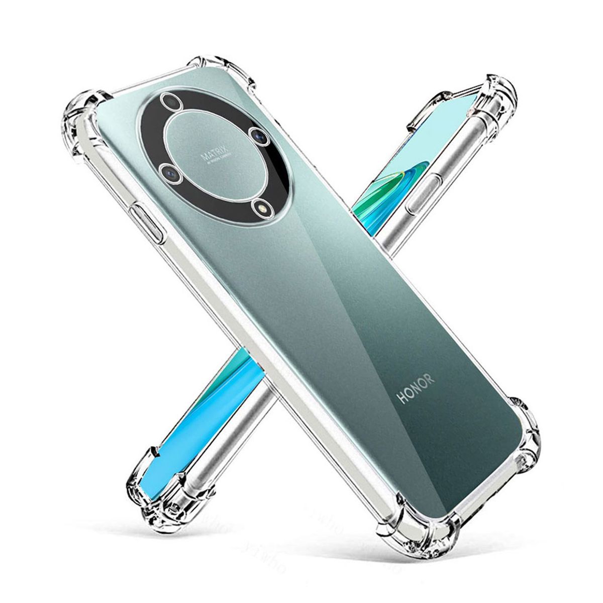 GENERICO - Funda Protector Case HONOR MAGIC 5 LITE - TRANSPARENTE ANTI IMPACTO