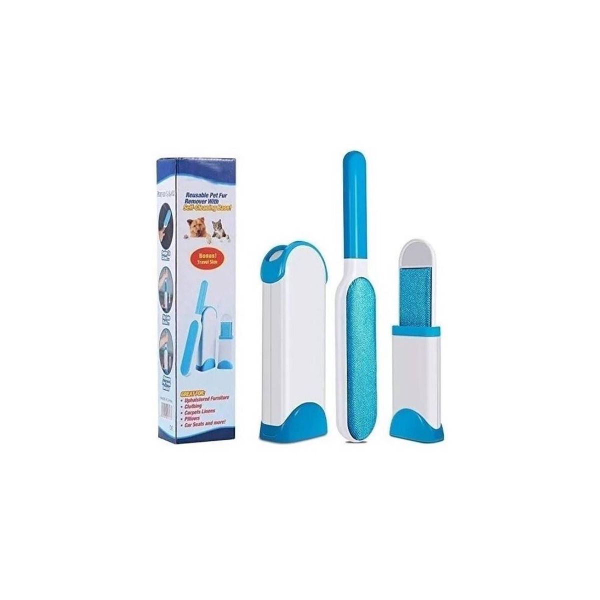 GENERICO - Removedor quita pelusas pelos mascotas perros y gatos