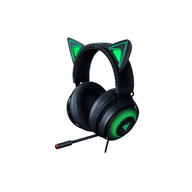 RAZER - AUDIFONO RAZER KRAKEN KITTY EDITION CHROMA USB BLACK