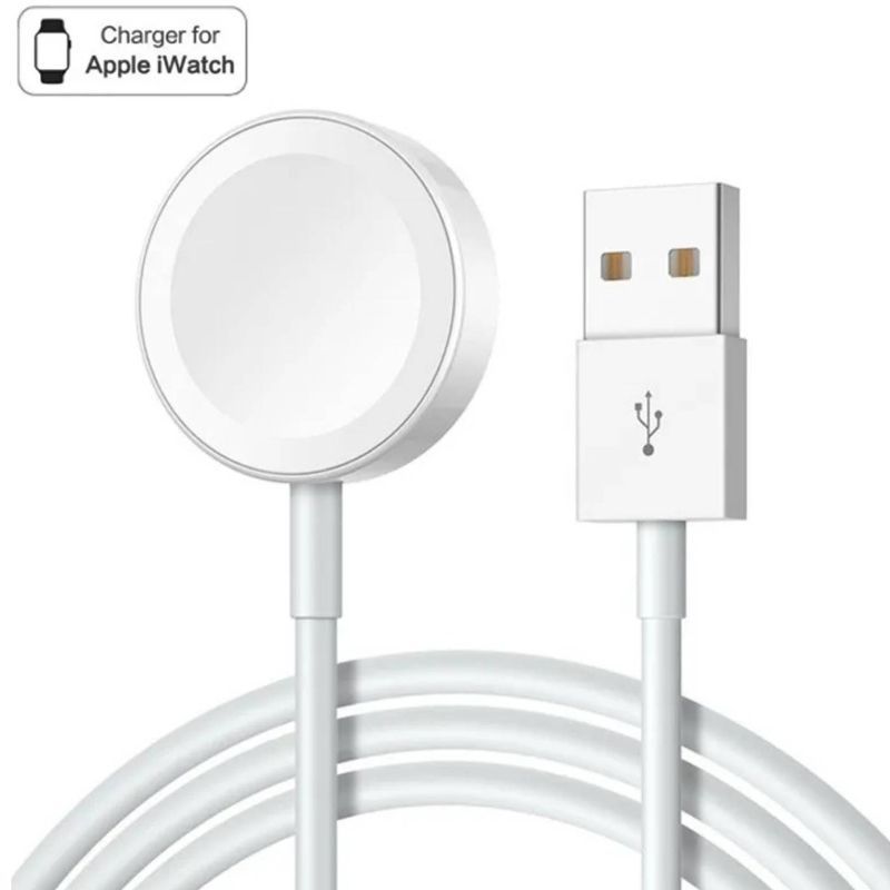 GENERICO - Cable Cargador Magnético Para Apple Watch USB -1 Metro