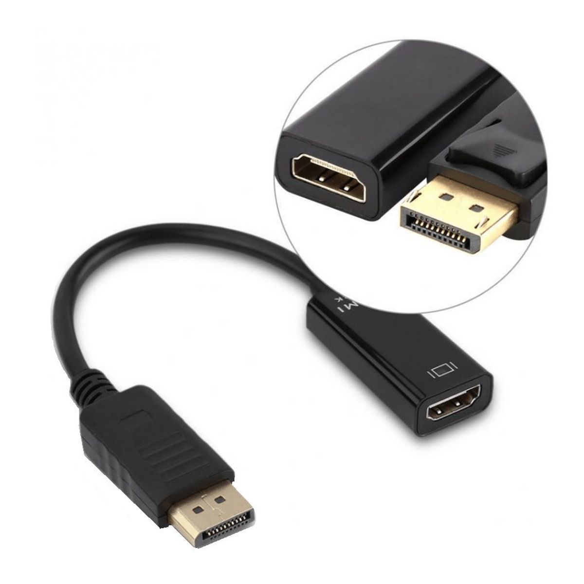 GENERICO - Adaptador Convertidor DisplayPort  A HDMI