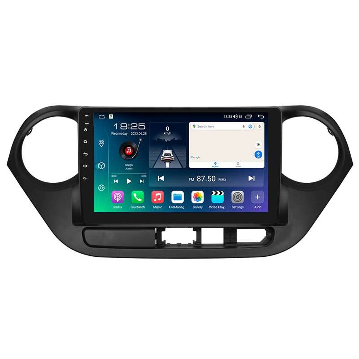 GENERICO - Autoradio Android Hyundai i10 2013-2019 cámara Gratis