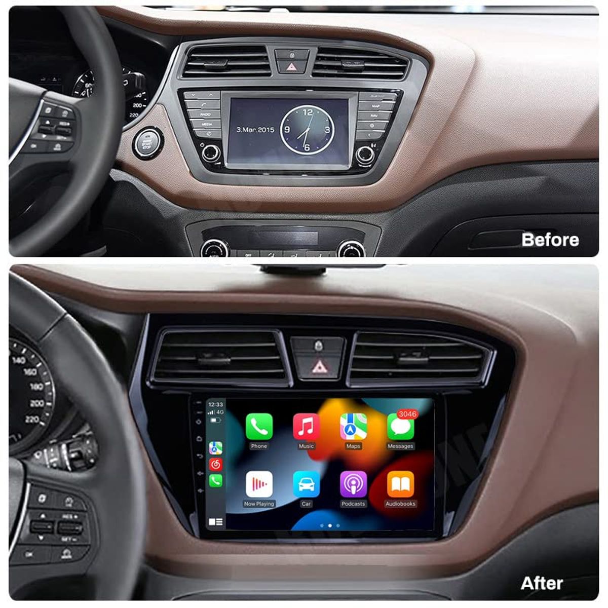 GENERICO - Autoradio Android Hyundai i20 2014-2020 cámara Gratis