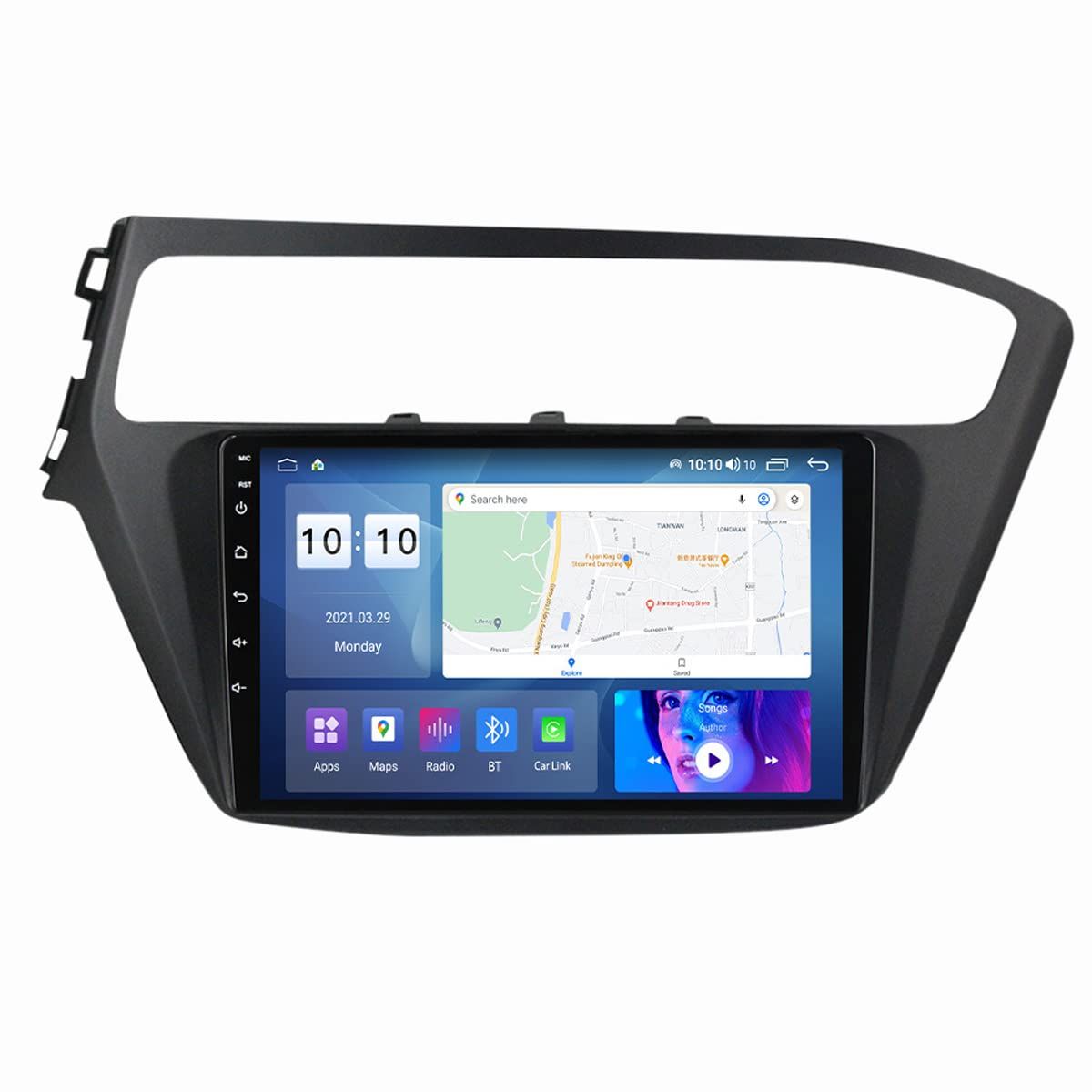 GENERICO - Autoradio Android Hyundai i20 2018-2021 cámara Gratis