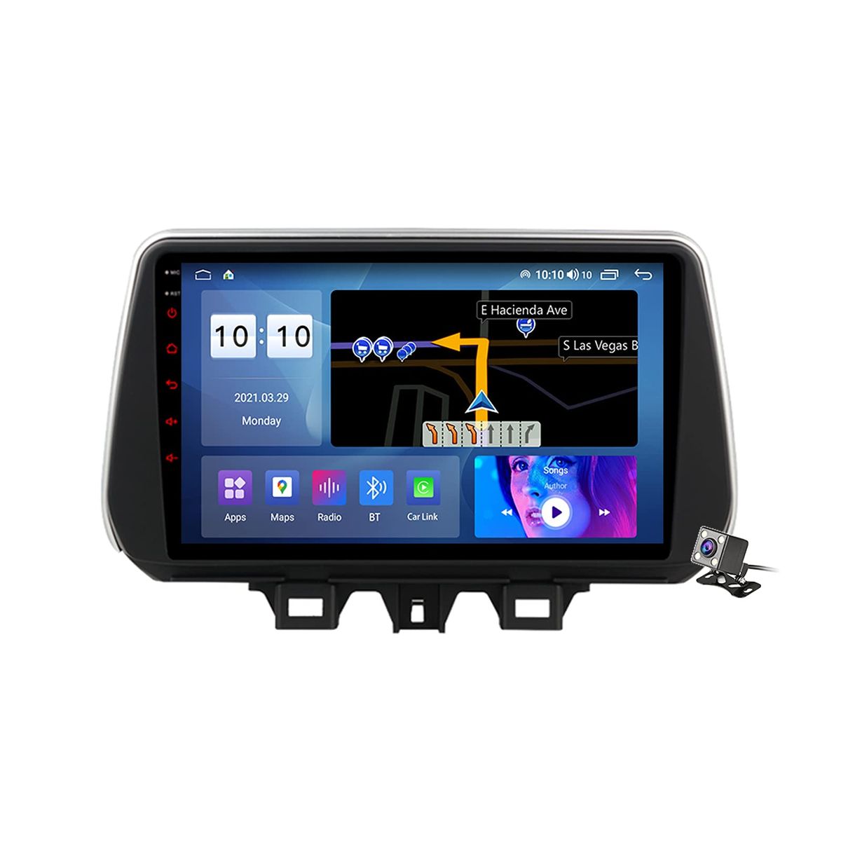 GENERICO - Autoradio Android Hyundai Santa Fe Tucson 2019-2020   cámara Gratis