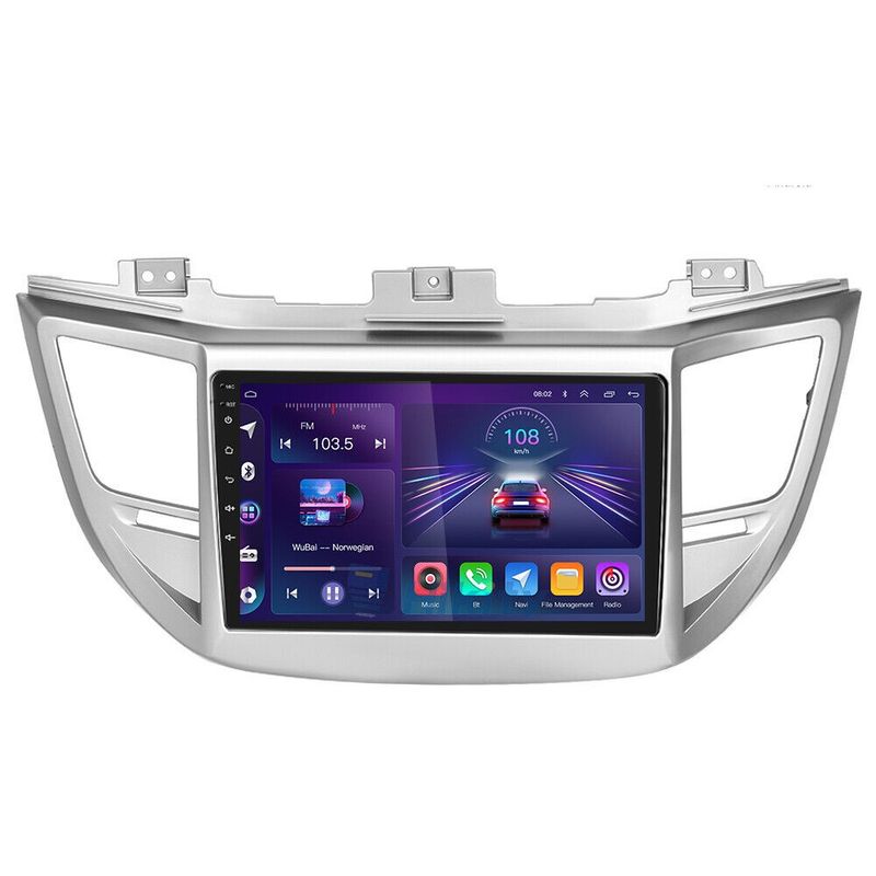 GENERICO - Autoradio Android Hyundai Tucson 2016-2018 cámara Gratis