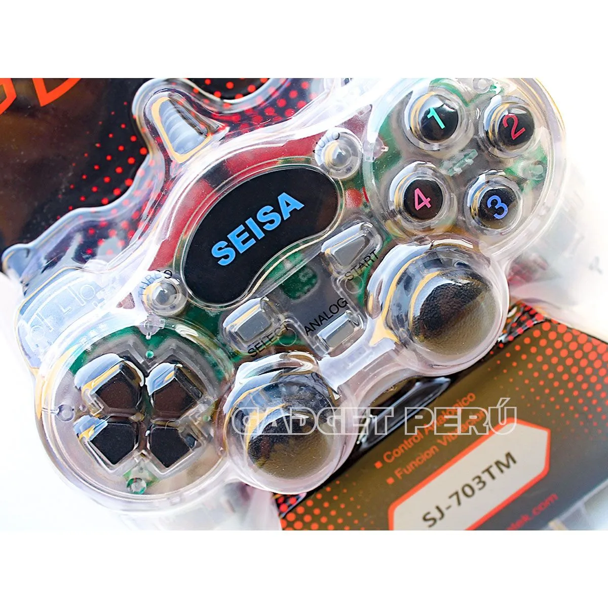 GENERICO - Mando Para Pc Laptop Usb Modelo Sj 703 Seisa