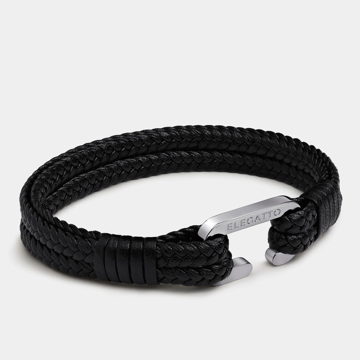 GENERICO - Pulsera de cuero Hombre Elegatto Meraki