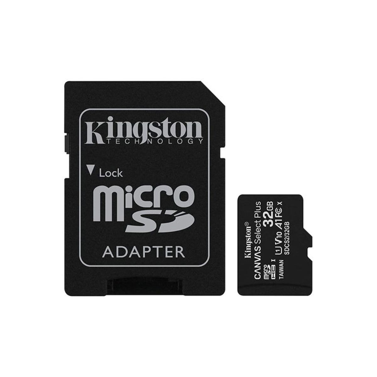KINGSTON - MEMORIA MICRO SD KINGSTON 32GB C CARD ADAPTADOR