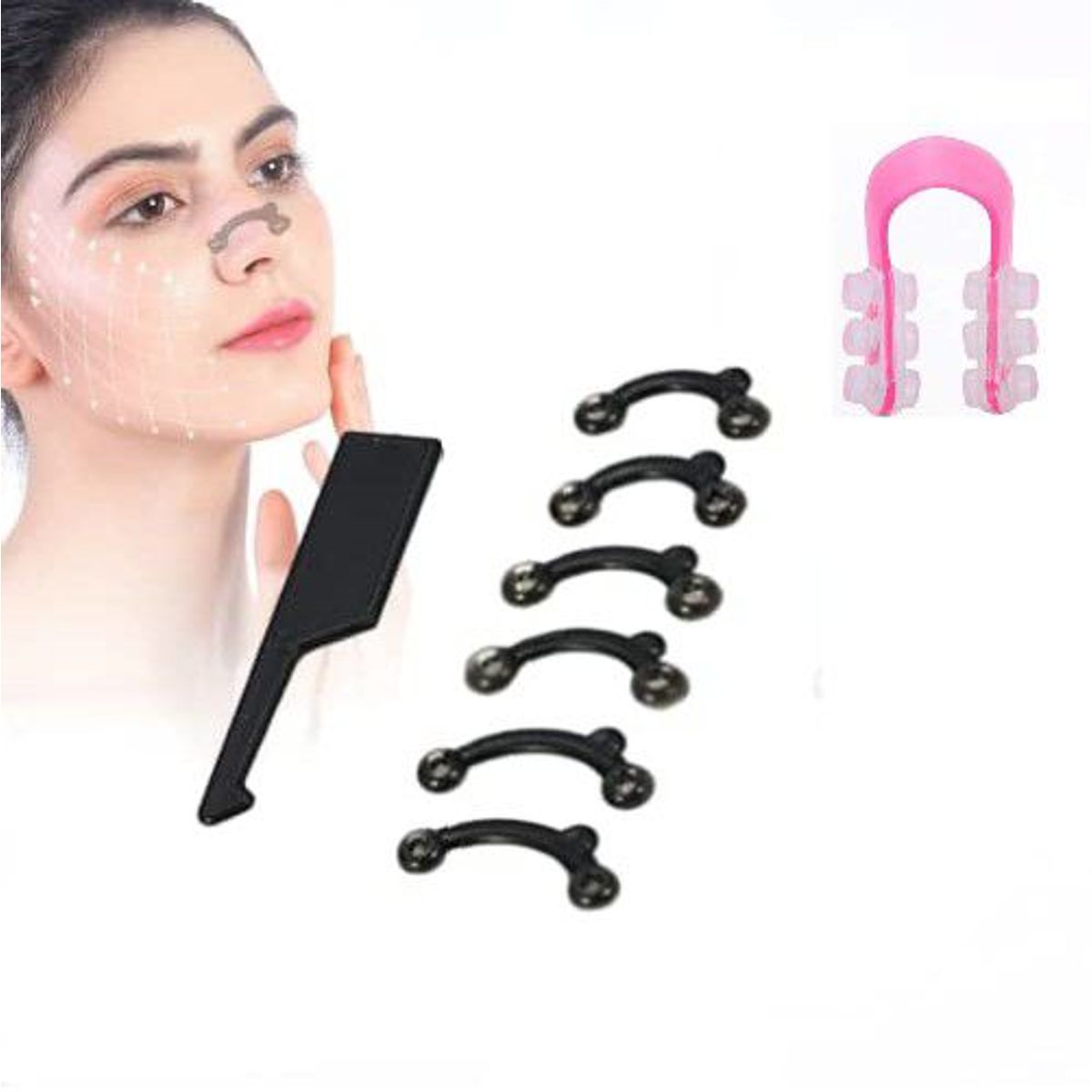 GENERICO - Corrector Nasal Clip Nose Up Respingador nasal