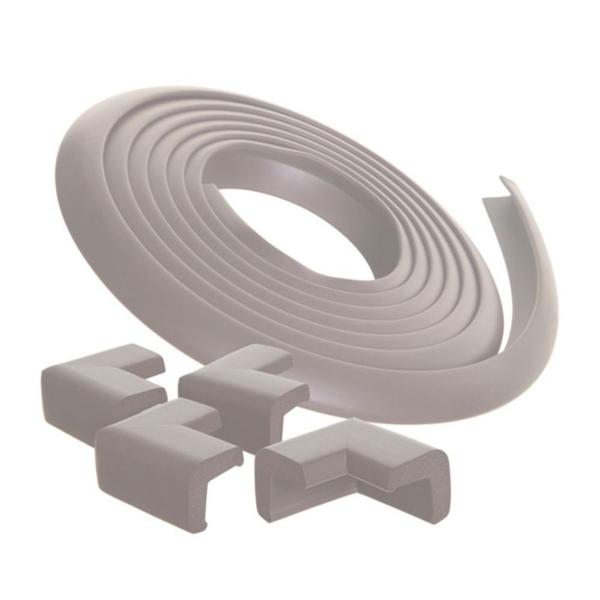 DREAMBABY - Kit Protector para Bordes y Esquinas de muebles mesas Gris