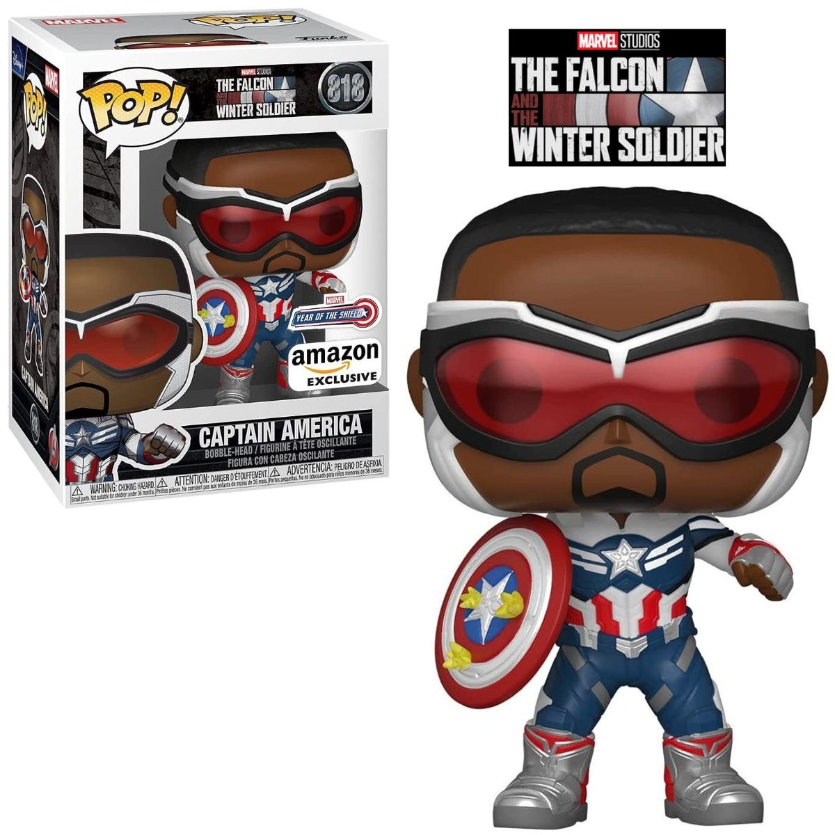 FUNKO - Captain America Sam Wilson - Falcon and The Winter Soldier
