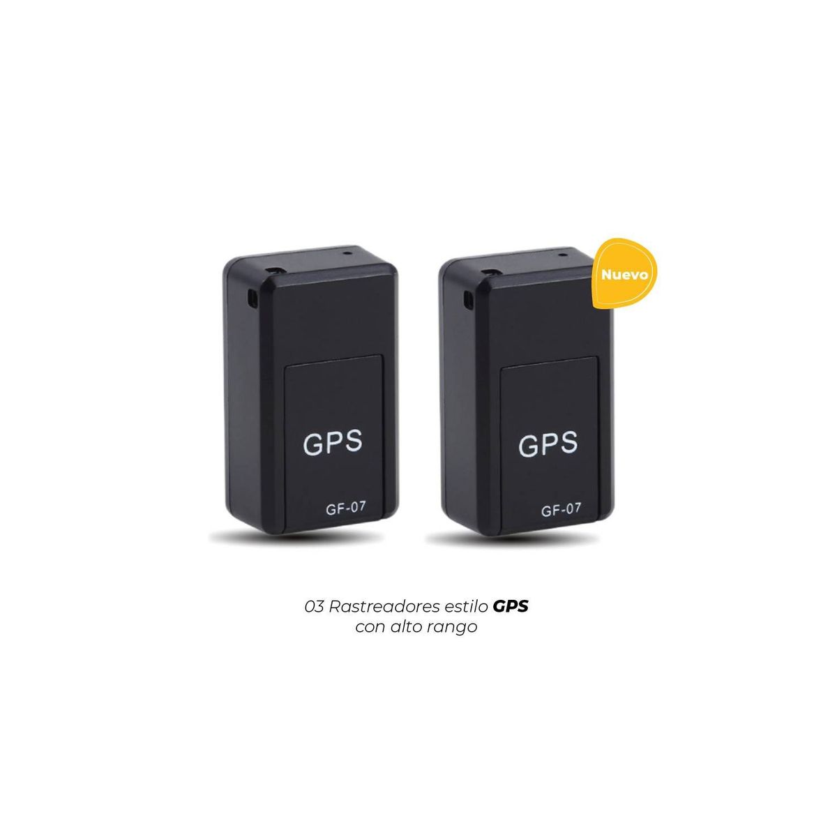 GENERICO - Mini GPS Portátil de alto rango 2 Unidades