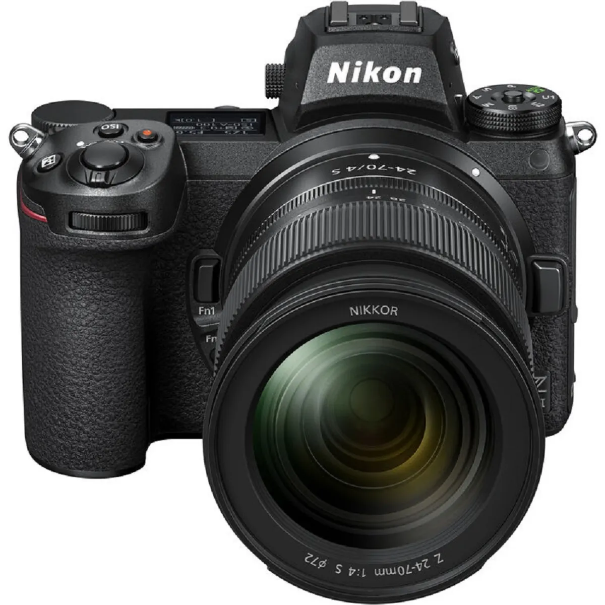 NIKON - Nikon Z6 II Cámara Con 24-70mm f4 S Lente Sin Adaptador - Negro