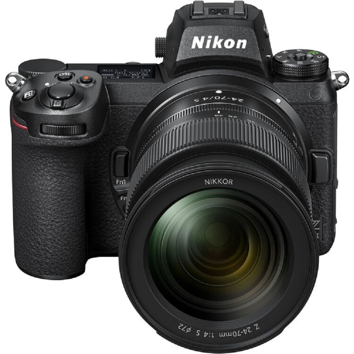 NIKON - Nikon Z6 II Cámara Con 24-70mm f4 S Lente Sin Adaptador - Negro