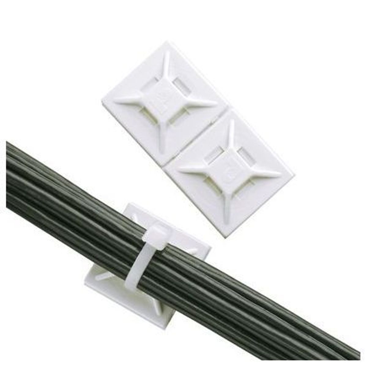 GENERICO - PORTACINTILLO 25X25 DE NYLON  CON AUTODHESIVO X 25 UNID