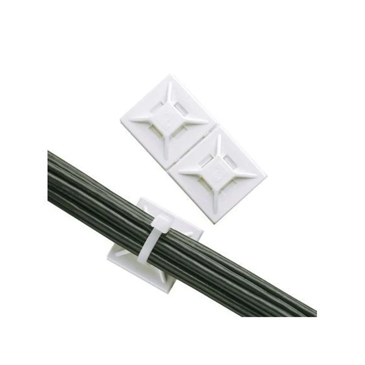 GENERICO - PORTACINTILLO 25X25 DE NYLON  CON AUTODHESIVO X 25 UNID