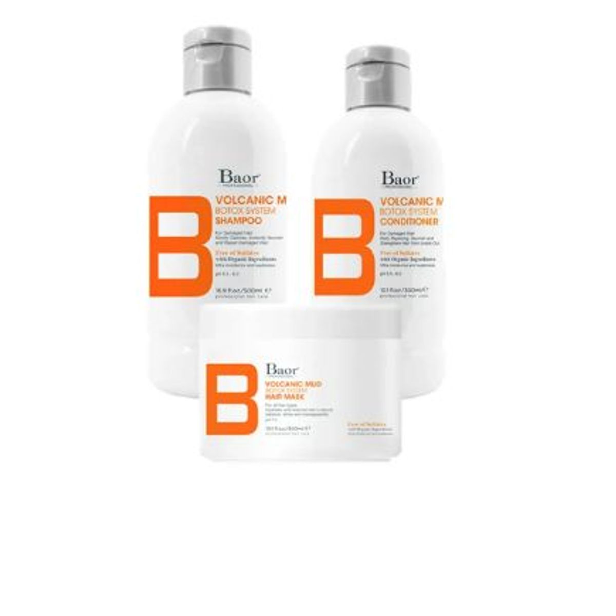 BAOR PROFESSIONAL - BAOR B  Trío Vulcanic Mud
