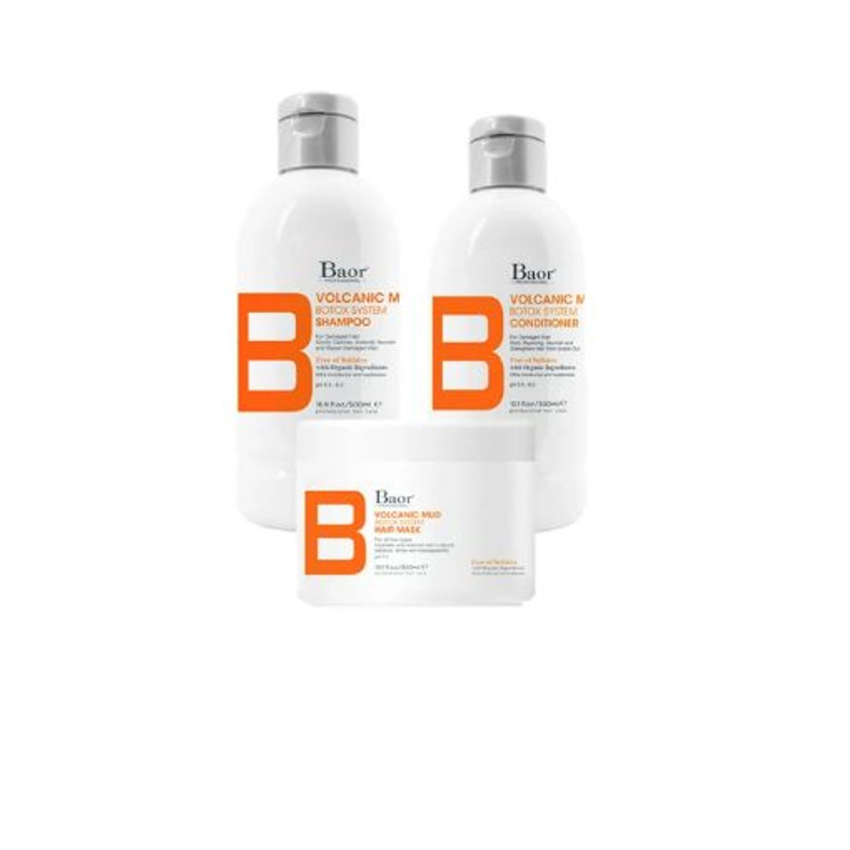 BAOR PROFESSIONAL - BAOR B  Trío Vulcanic Mud