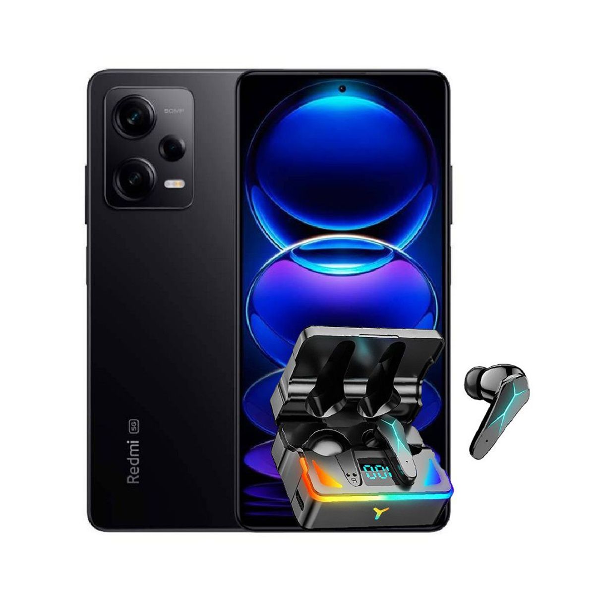 XIAOMI - Xiaomi Redmi Note 12 Pro Plus 5G 256GB 8GB + Audifonos Wireless Gaming Headset X7Bluetooth