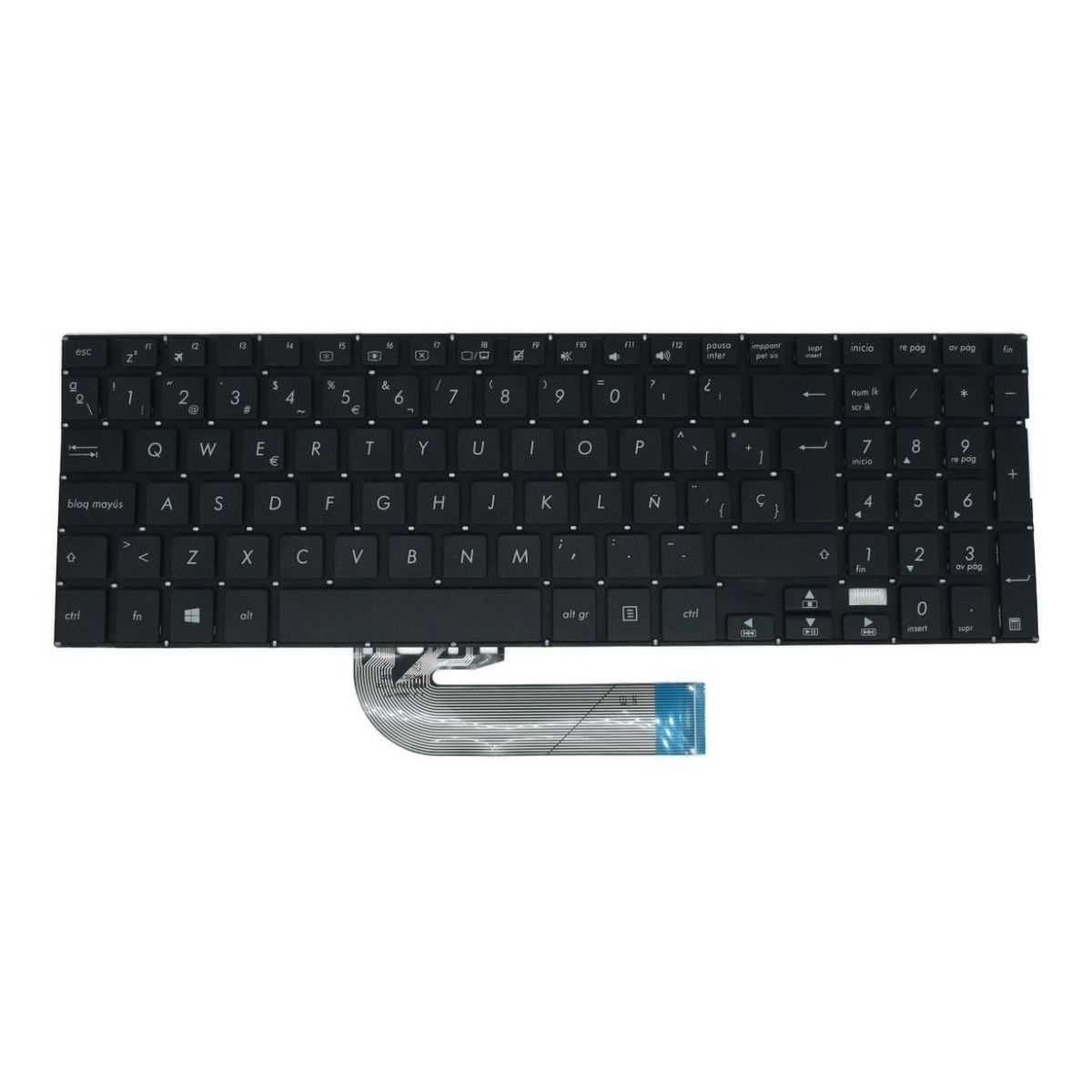 GENERICO - Teclado  para Laptop  ASUS   FLIPBOOK TP500L, TP500LA.