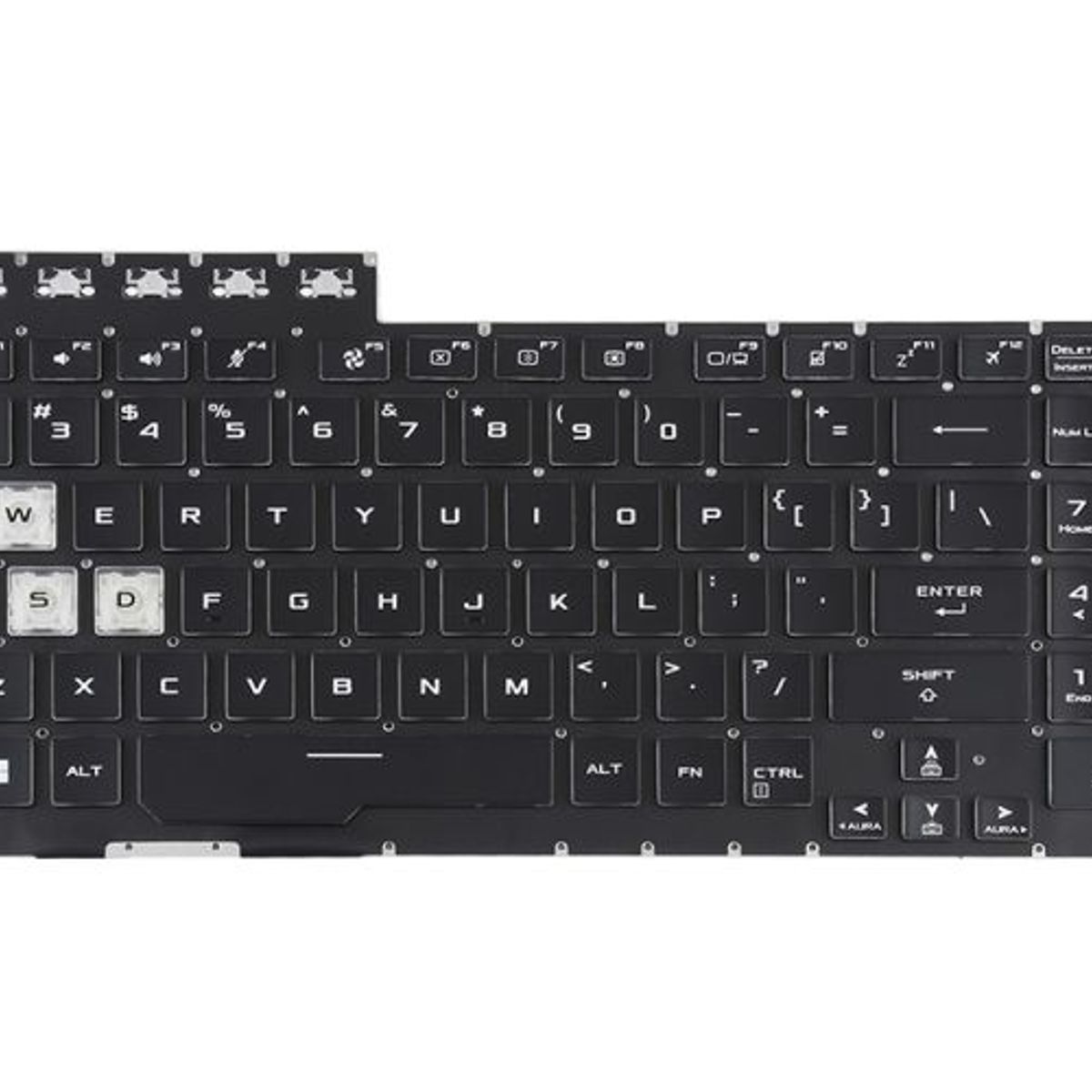 GENERICO - Teclado  para Laptop   ASUS  ROG STRICK GL703, GL703   Retroiluminado